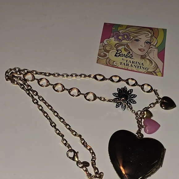 Tarina Tarintino Barbie Classic Silhouette Locket Necklace - Picture 4 of 8